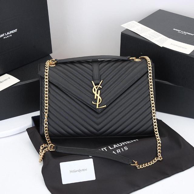 Yves Saint Laurent Women's Bag - Black on Productcaster.