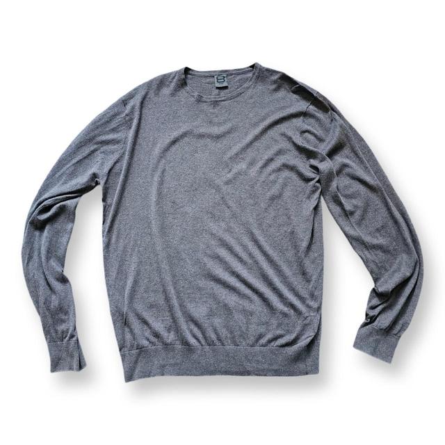 8 by YOOX Men's Jumper - Grey - XL on Productcaster.