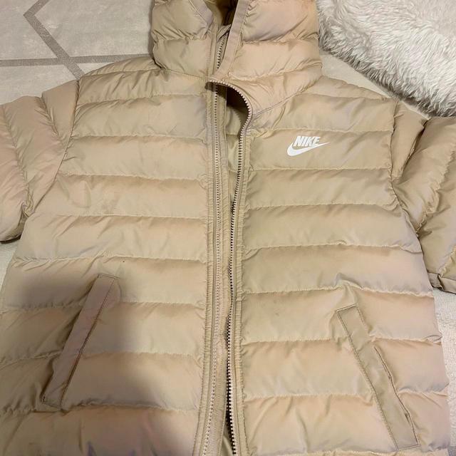 Nike Kids' Puffer Jacket - Cream - 12 years on Productcaster.