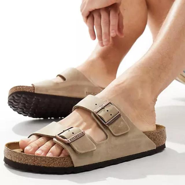 Birkenstock Women's Sandals - Tan/Brown - UK 8 on Productcaster.