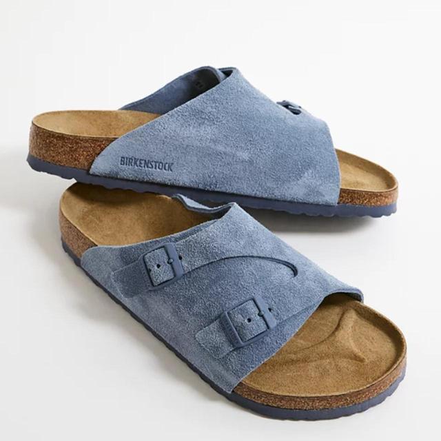 Birkenstock Women's Sandals - Blue - UK 7 on Productcaster.