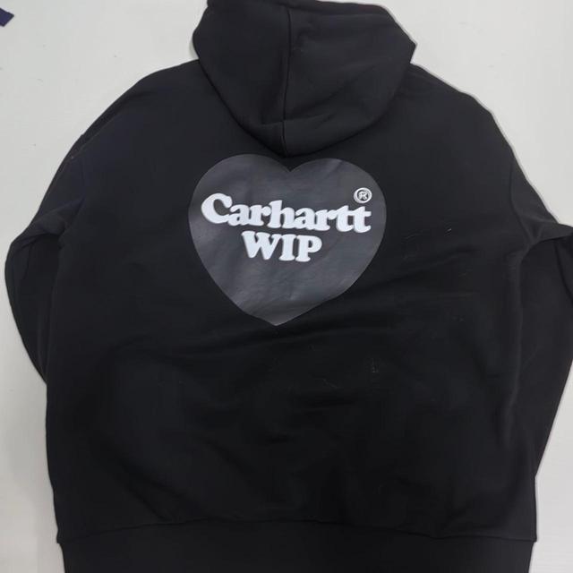 Carhartt Men's Hoodie - Black - L on Productcaster.