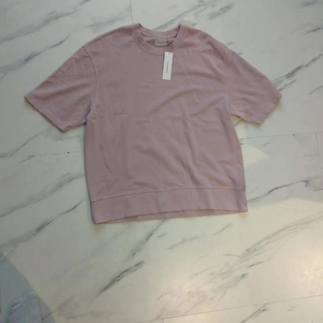 Topman Men's T-shirt - Pink/Purple - L on Productcaster.