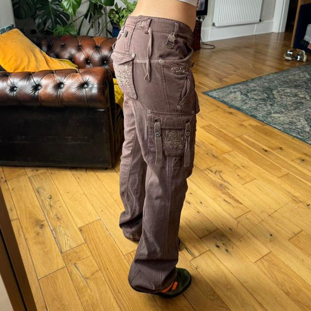 Next Women's Cargo Trousers - Brown - UK 12 on Productcaster.