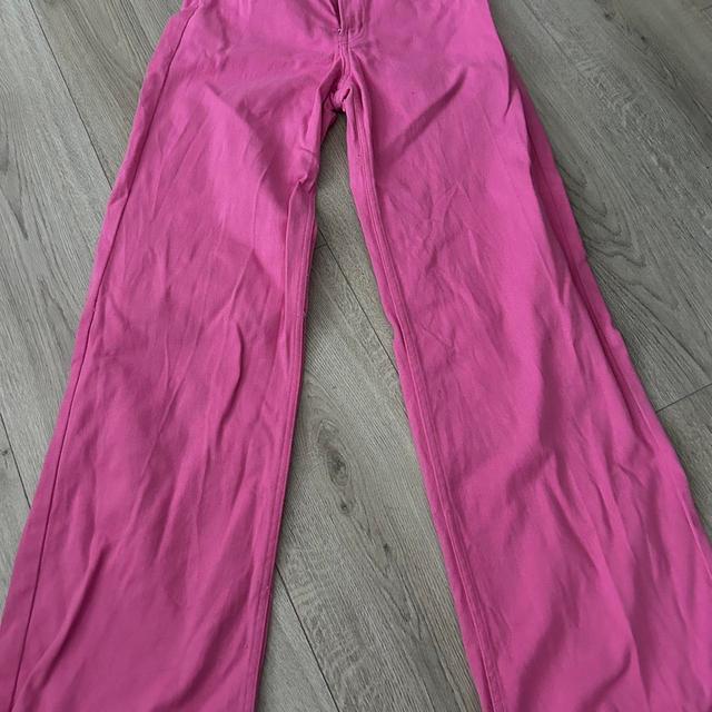 H&M Women's Jeans - Pink - UK 8 on Productcaster.