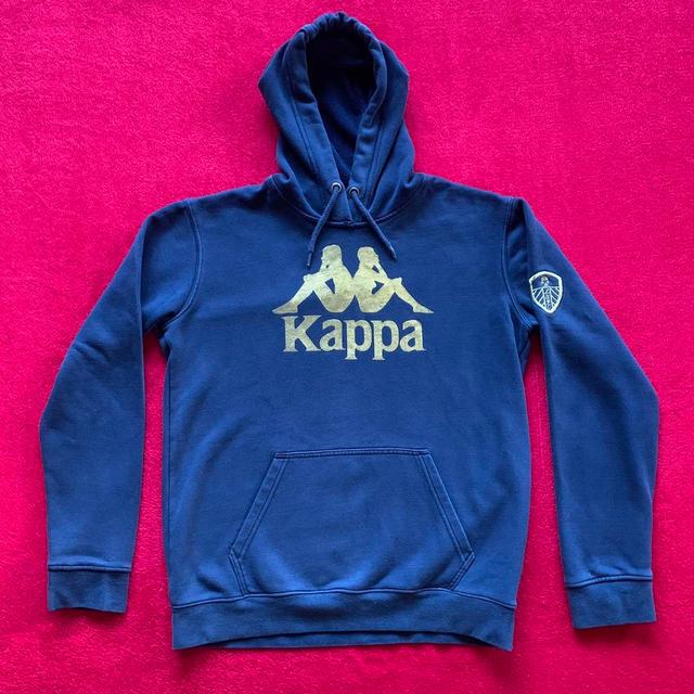 Kappa Men's Hoodie - Navy - L on Productcaster.