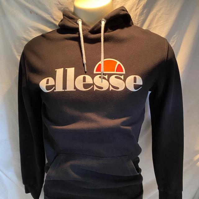 Ellesse Men's Hoodie - Black - XS on Productcaster.