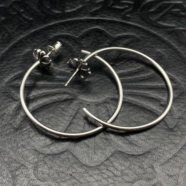 Chrome Hearts Men's Earrings - Grey/Silver on Productcaster.