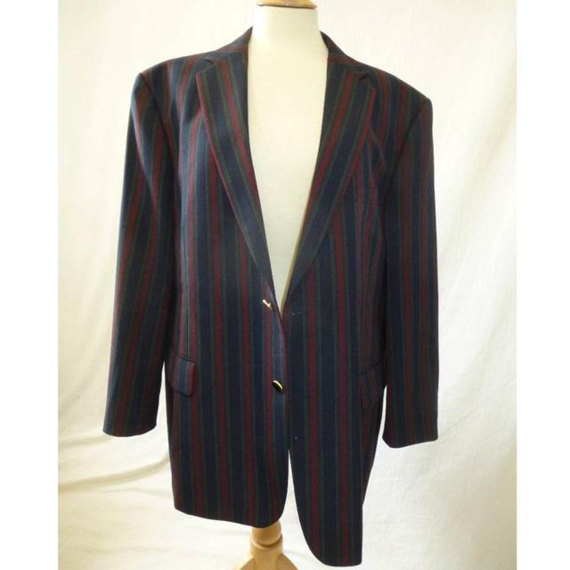 Brook Taverner Men's Tailored jacket - Navy/Red - L on Productcaster.