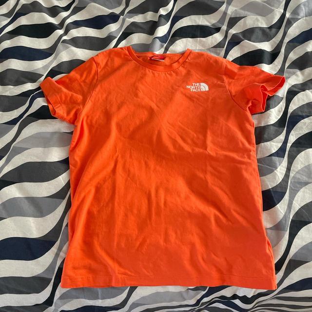 The North Face Kids' T-shirt - Orange - 14 years on Productcaster.