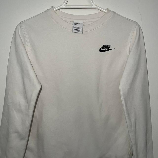 Nike Kids' Sweatshirt - White/Black - 13 years on Productcaster.