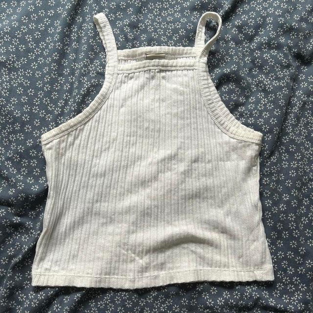 Urban Outfitters Women's Crop top - White - XS on Productcaster.