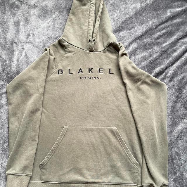 Men's Hoodie - Khaki - S on Productcaster.