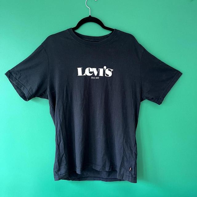 Levi's Men's T-shirt - Black - M on Productcaster.