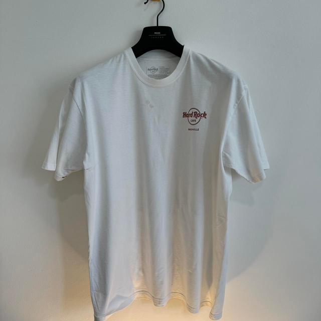 Hard Rock Cafe Men's T-shirt - White - XL on Productcaster.