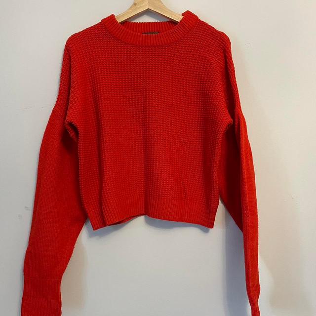 Topshop Women's Jumper - Red - 6 on Productcaster.