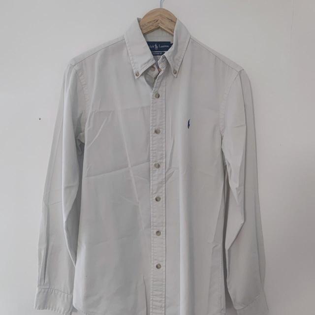 Ralph Lauren Men's Shirt - Cream - S on Productcaster.