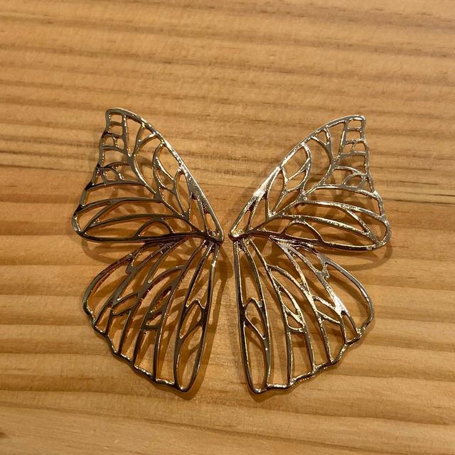 Handmade Women's Earrings - Gold on Productcaster.