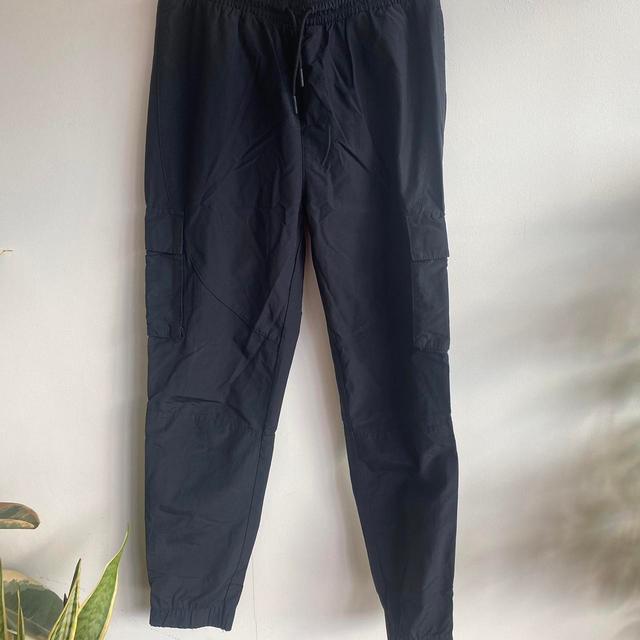 Jordan Men's Straight leg Cargo Trousers - Black/Navy - S on Productcaster.