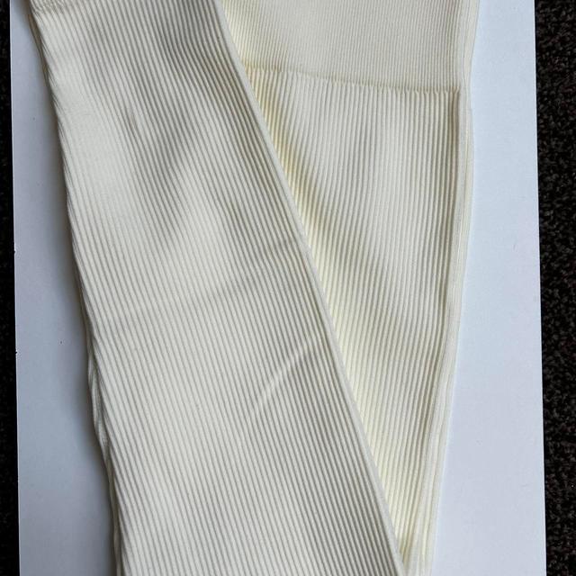 Women's Leggings - Cream - UK 8 on Productcaster.