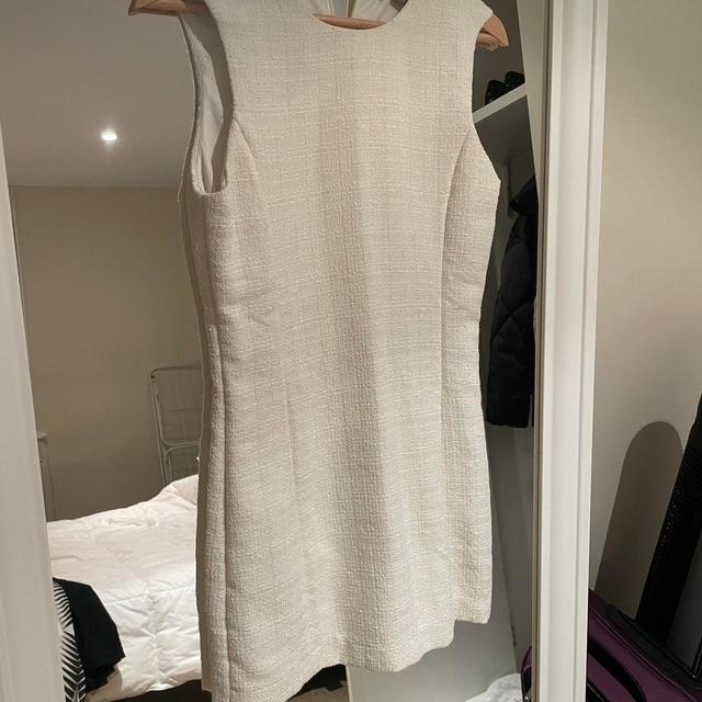 H&M Women's Dress - White/Cream - 6 on Productcaster.