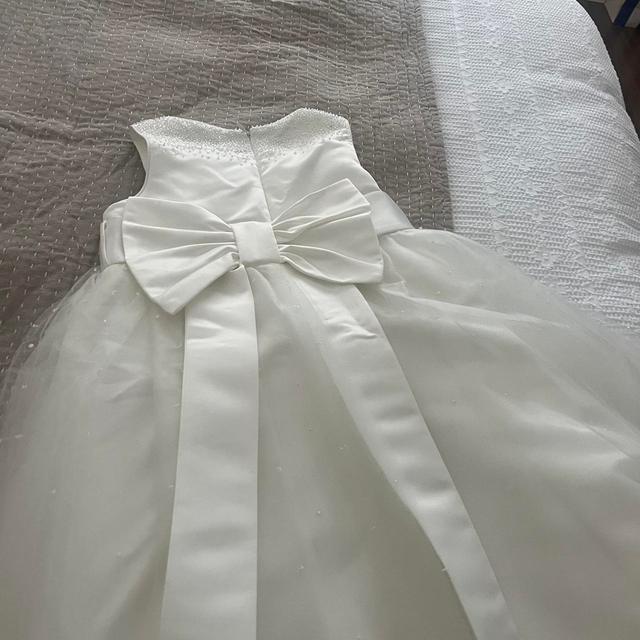 John Lewis Kids' Dress - White - 8 years on Productcaster.