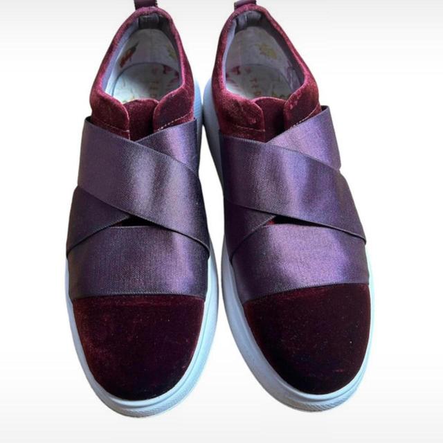 Ted Baker Kids' Trainers - Burgundy - 5-5.5 on Productcaster.