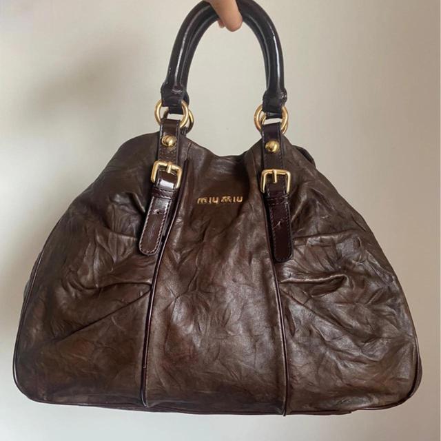 Miu Miu Women's Bag - Brown on Productcaster.