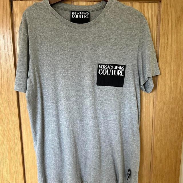 Versace Men's T-shirt - Grey - L on Productcaster.