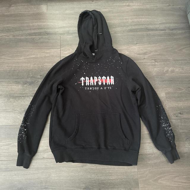 Trapstar Men's Hoodie - Black - M on Productcaster.