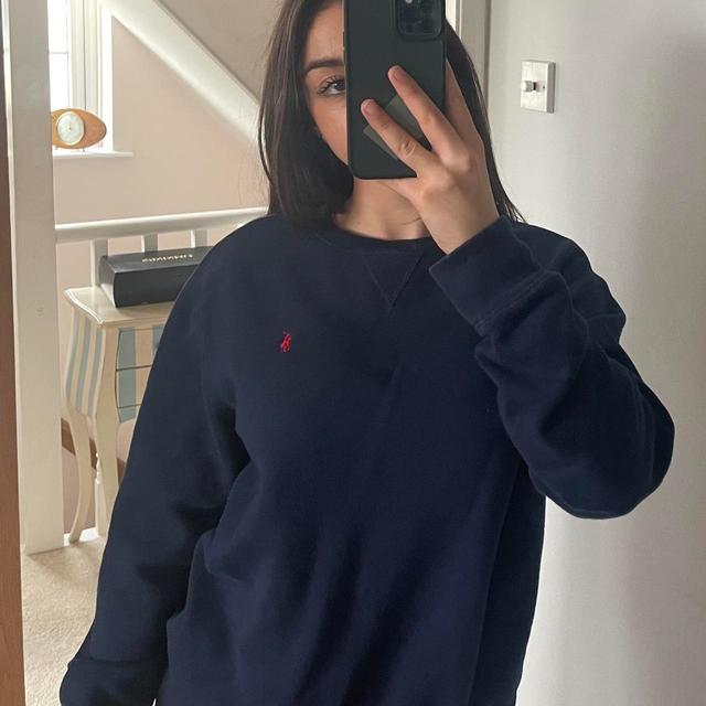 Polo Ralph Lauren Women's Sweatshirt - Navy - 4 on Productcaster.