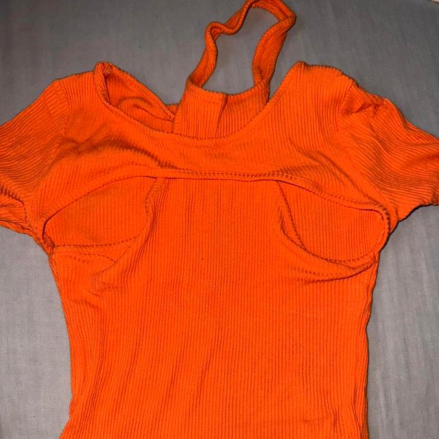 Primark Women's Crop top - Orange - S on Productcaster.