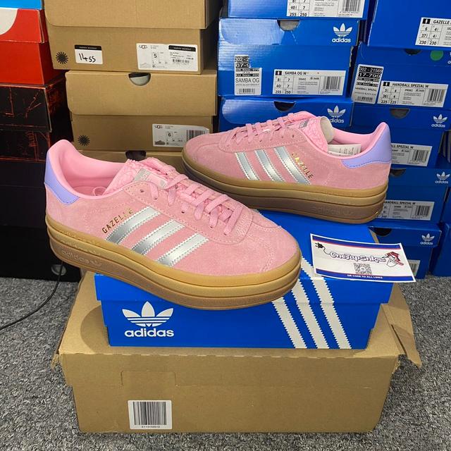 Adidas Women's Trainers - Pink/Purple - UK 5.5 on Productcaster.