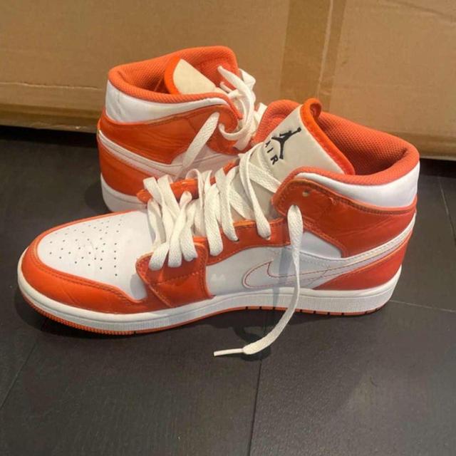 Jordan Men's Trainers - Orange - UK 8.5 on Productcaster.