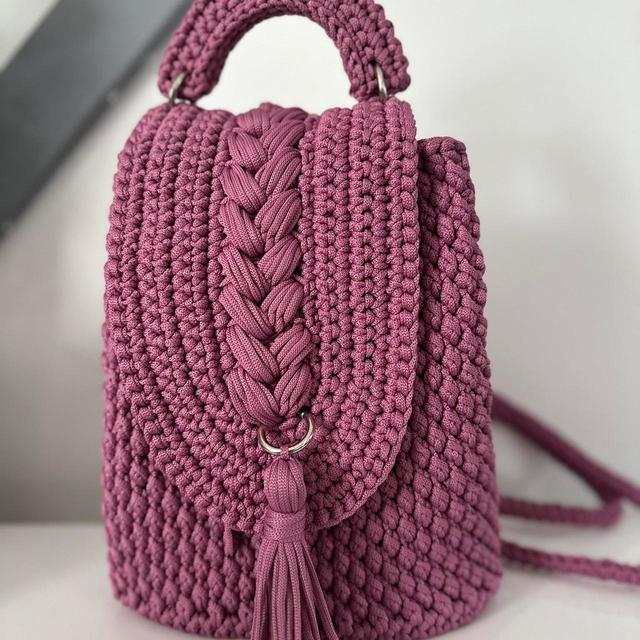 Women's Backpacks - Pink/Purple on Productcaster.