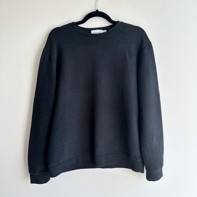 Topman Men's Jumper - Black/Grey - M on Productcaster.