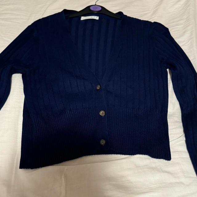 Primark Women's Cardigan - Navy - 12 on Productcaster.