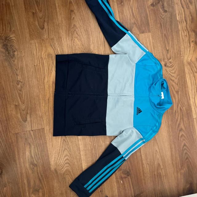 Adidas Kids' Hoodie - Navy/Blue - 10 years on Productcaster.