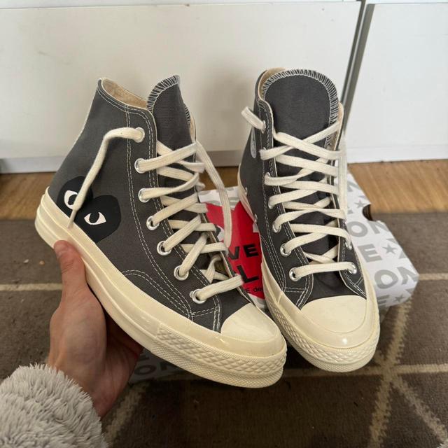 Comme des Garçons Kids' Trainers - Grey - 4 on Productcaster.