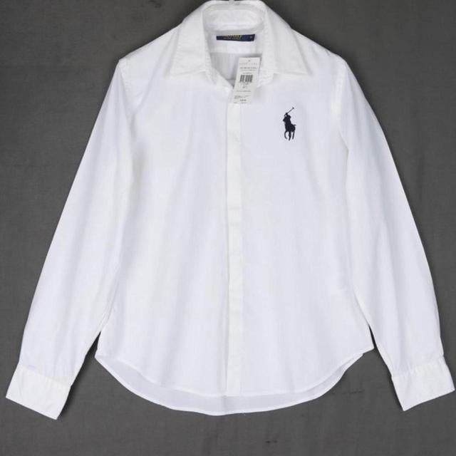 Ralph Lauren Women's Blouse - White - 14 on Productcaster.