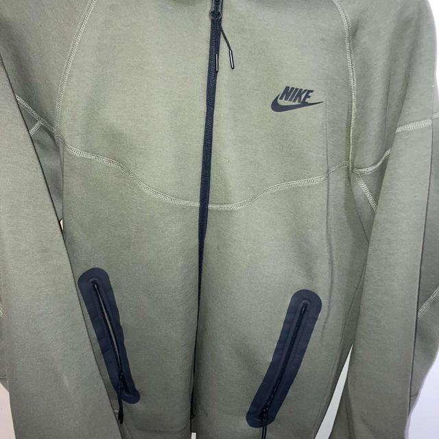 Nike Men's Hoodie - Khaki - XS on Productcaster.