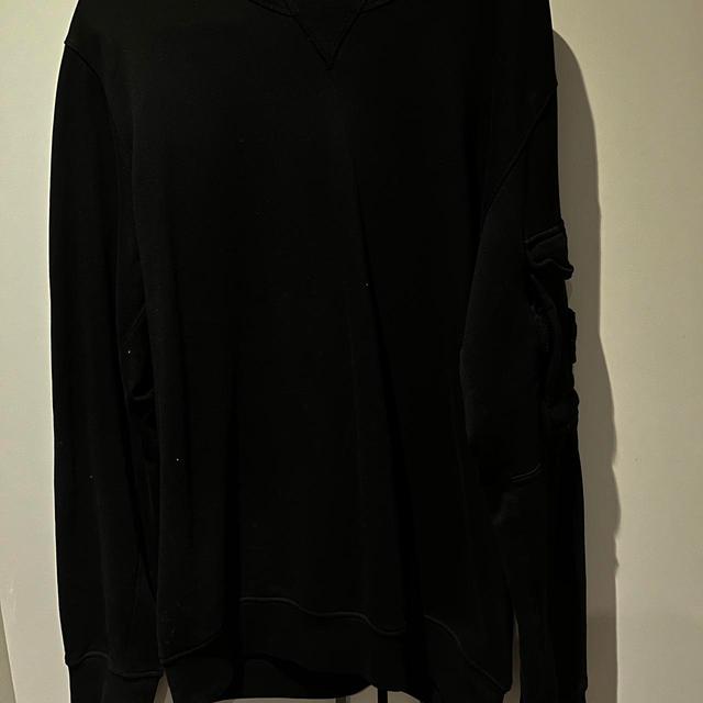 Stone Island Men's Jumper - Black - M on Productcaster.