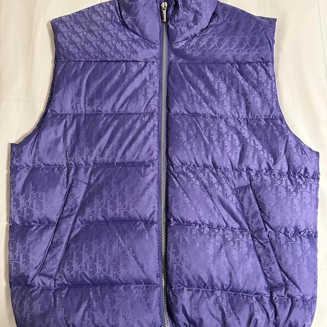 Dior Men's Gilet - Purple/Blue - M on Productcaster.