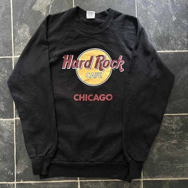 Hard Rock Cafe Men's Jumper - Black - M on Productcaster.