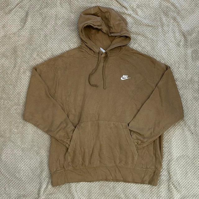 Nike Men's Hoodie - Tan - XL on Productcaster.