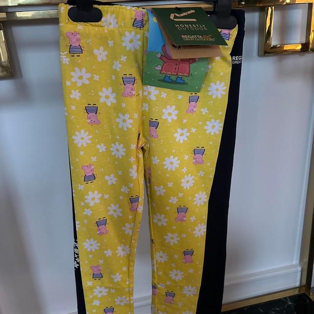 Peppa Pig Kids' Leggings - Yellow/Multi - 18-24 months on Productcaster.