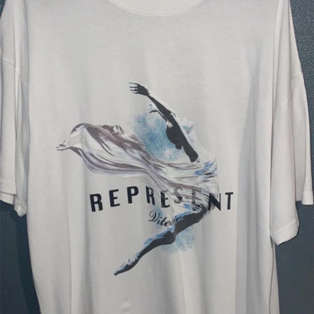 Represent Men's T-shirt - White - XL on Productcaster.