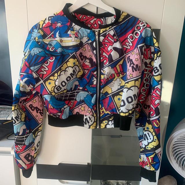 Women's Bomber Jacket - Multi - UK 8 on Productcaster.