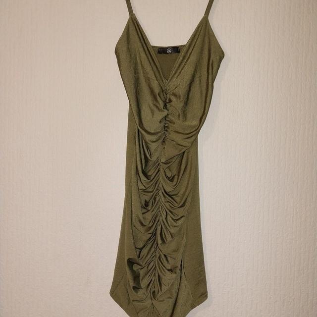 Missguided Women's Dress - Khaki - 8 on Productcaster.