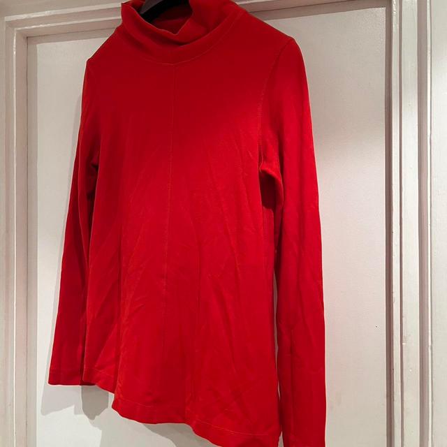 COS Women's Shirt - Red - 10 on Productcaster.